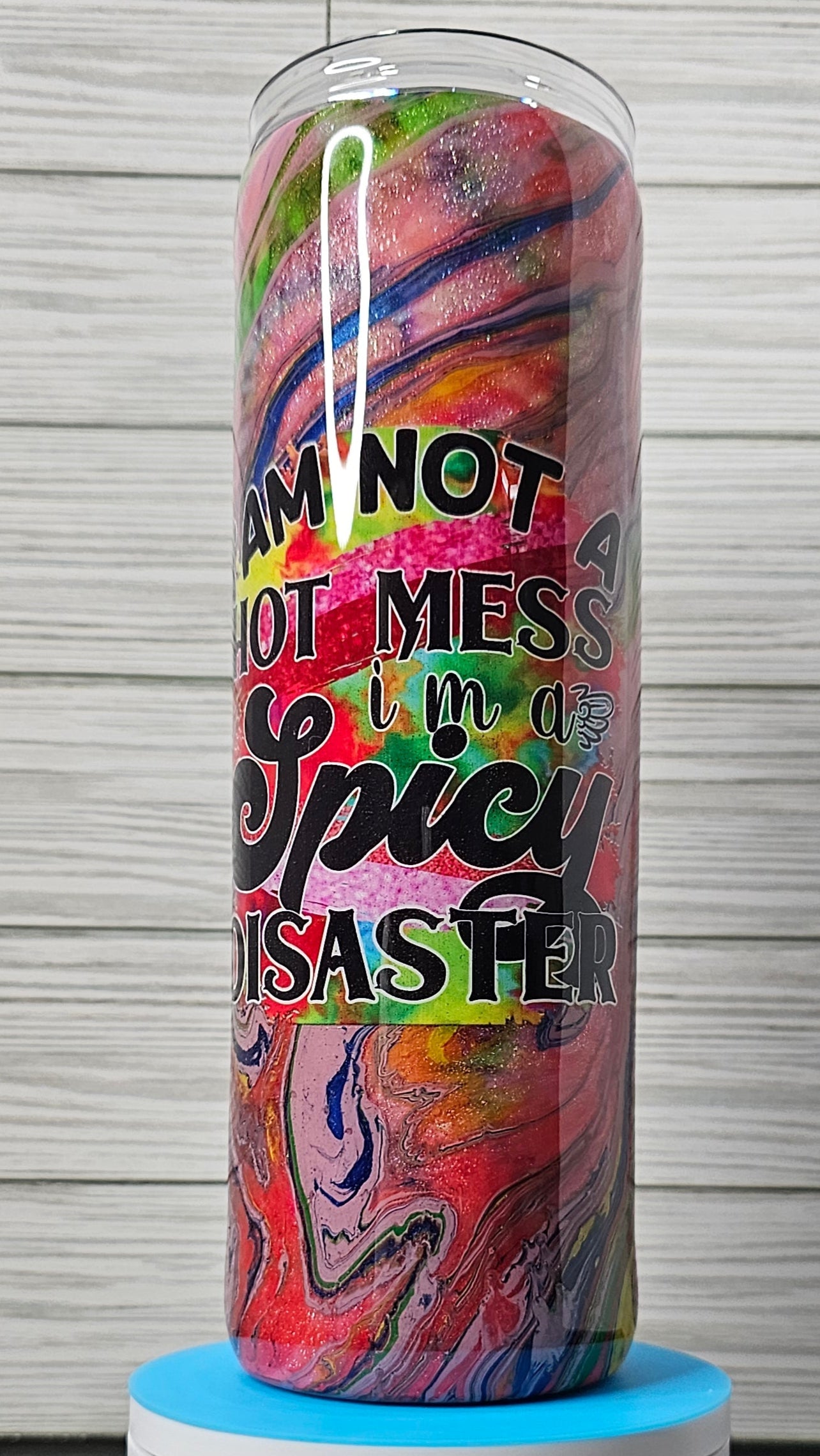 30oz Spicy Disaster Epoxy Tumbler