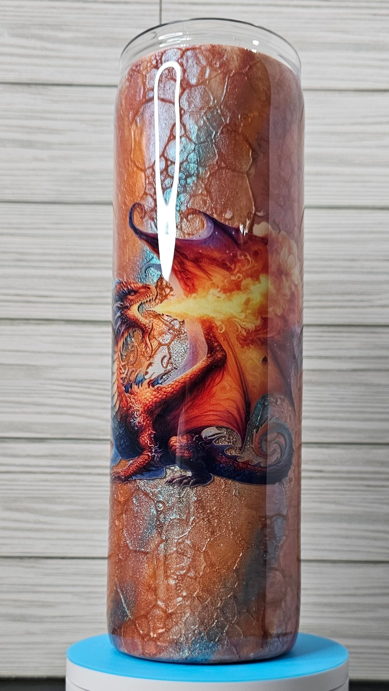 30oz Dragon Scale Epoxy Tumbler
