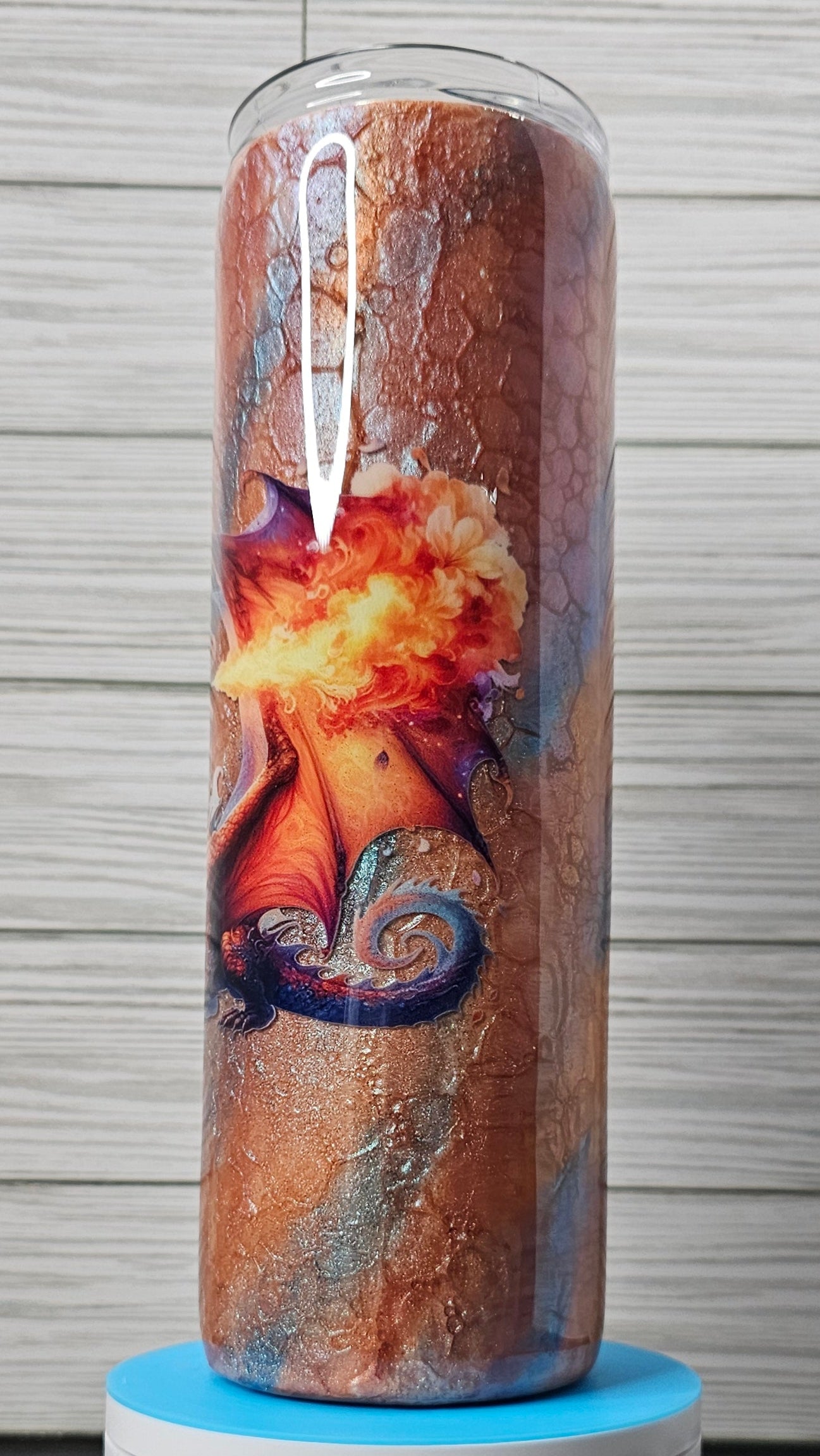30oz Dragon Scale Epoxy Tumbler