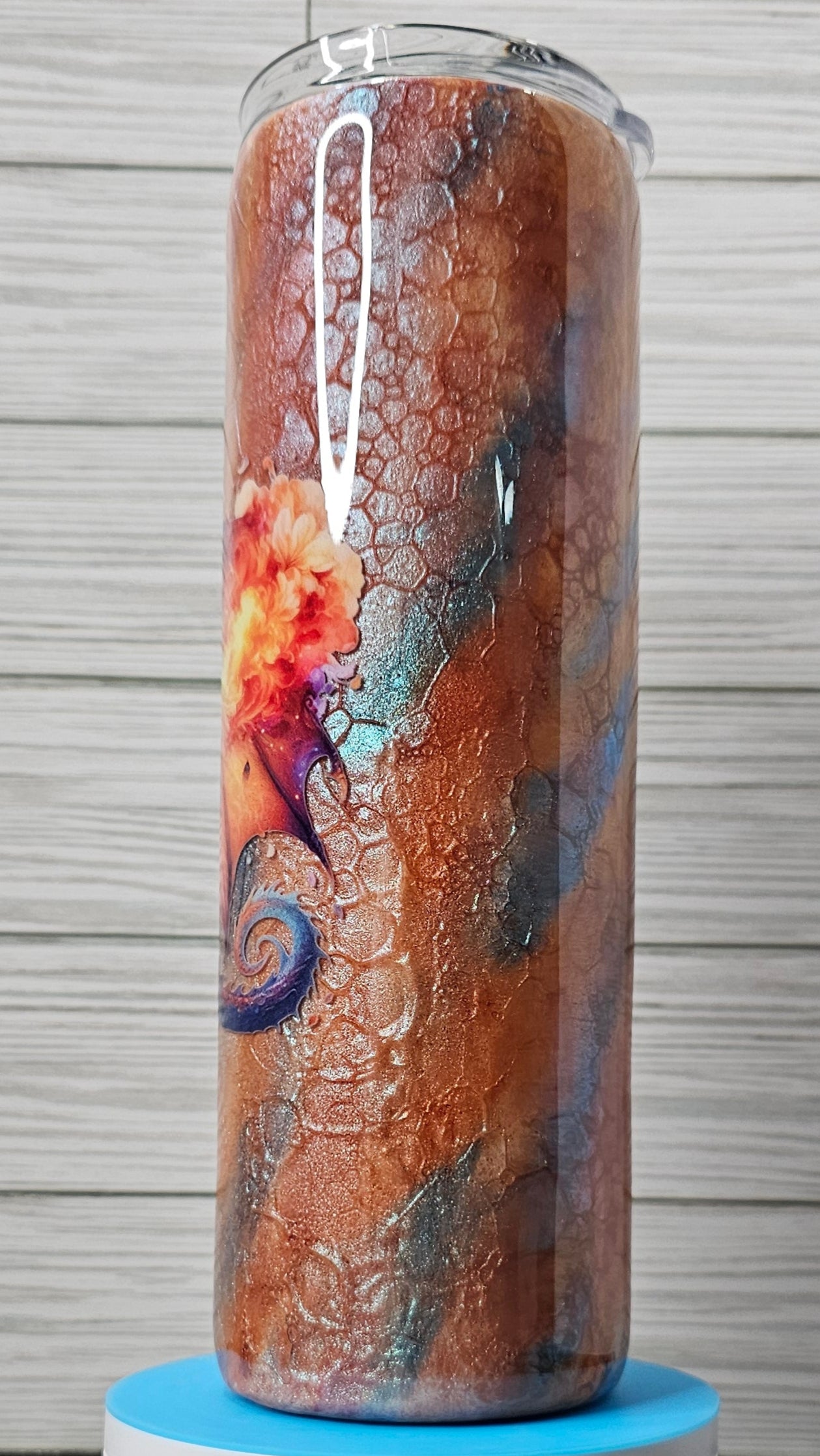 30oz Dragon Scale Epoxy Tumbler