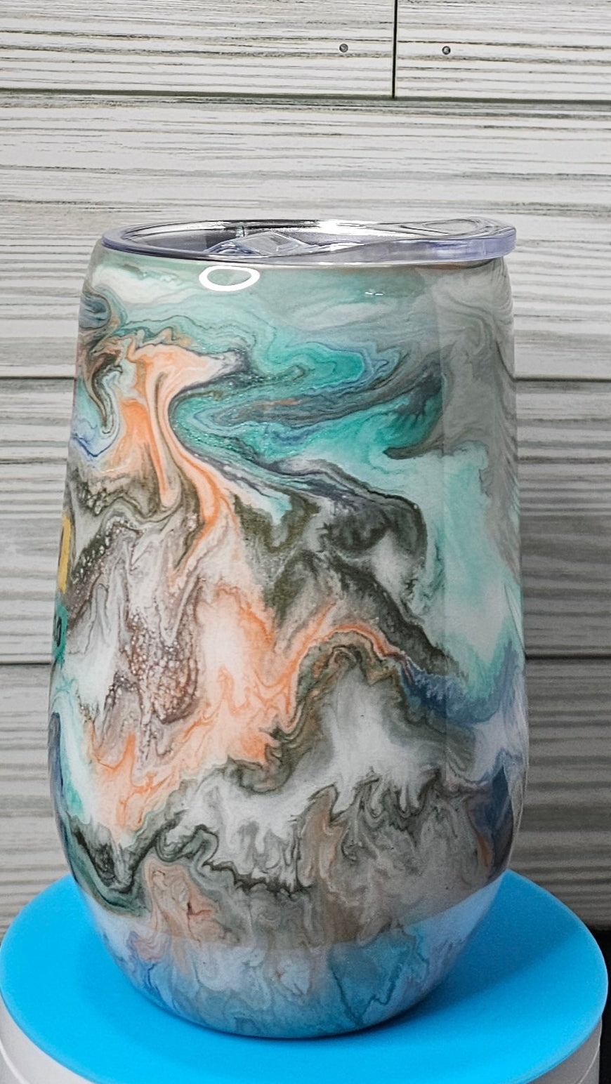 16oz Stemmy Ink Swirl I Am Not Bossy Epoxy Tumbler