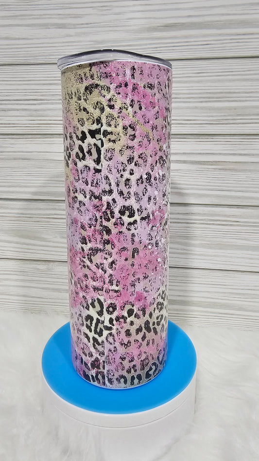 20oz Skinny Mouth Doesn't Say My Face Will Sublimation Tumbler