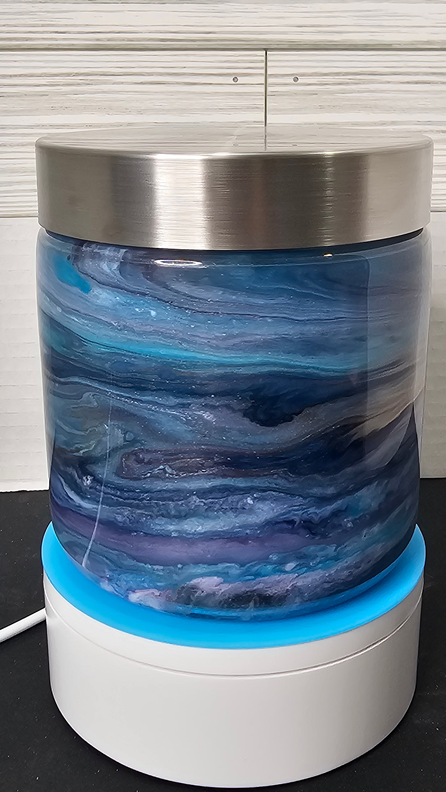 Medium Epoxy Jar Ink Swirl