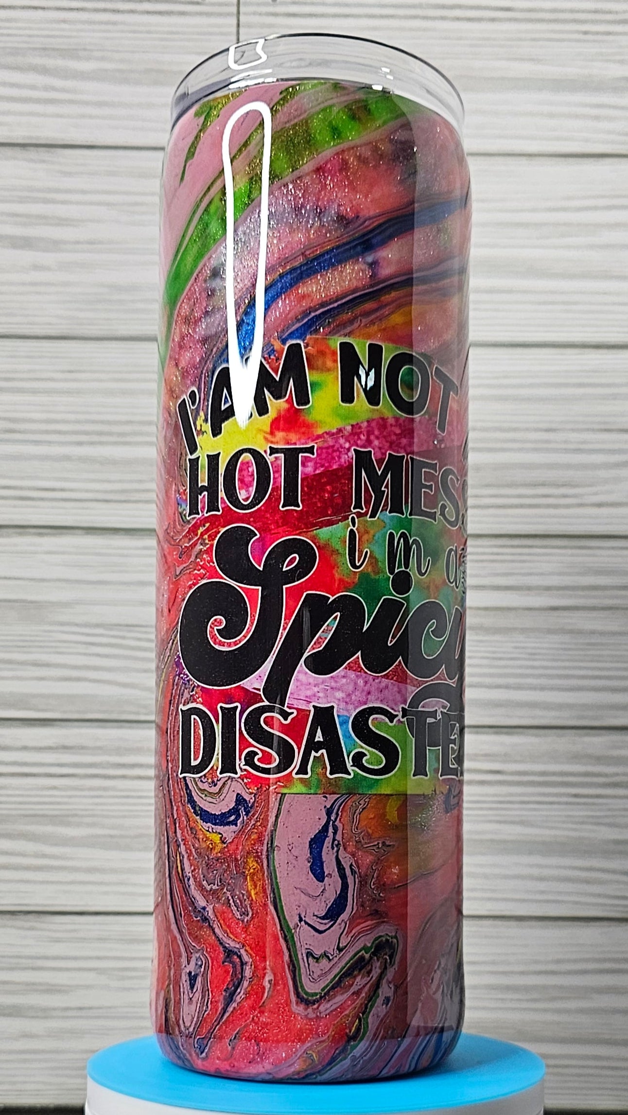 30oz Spicy Disaster Epoxy Tumbler