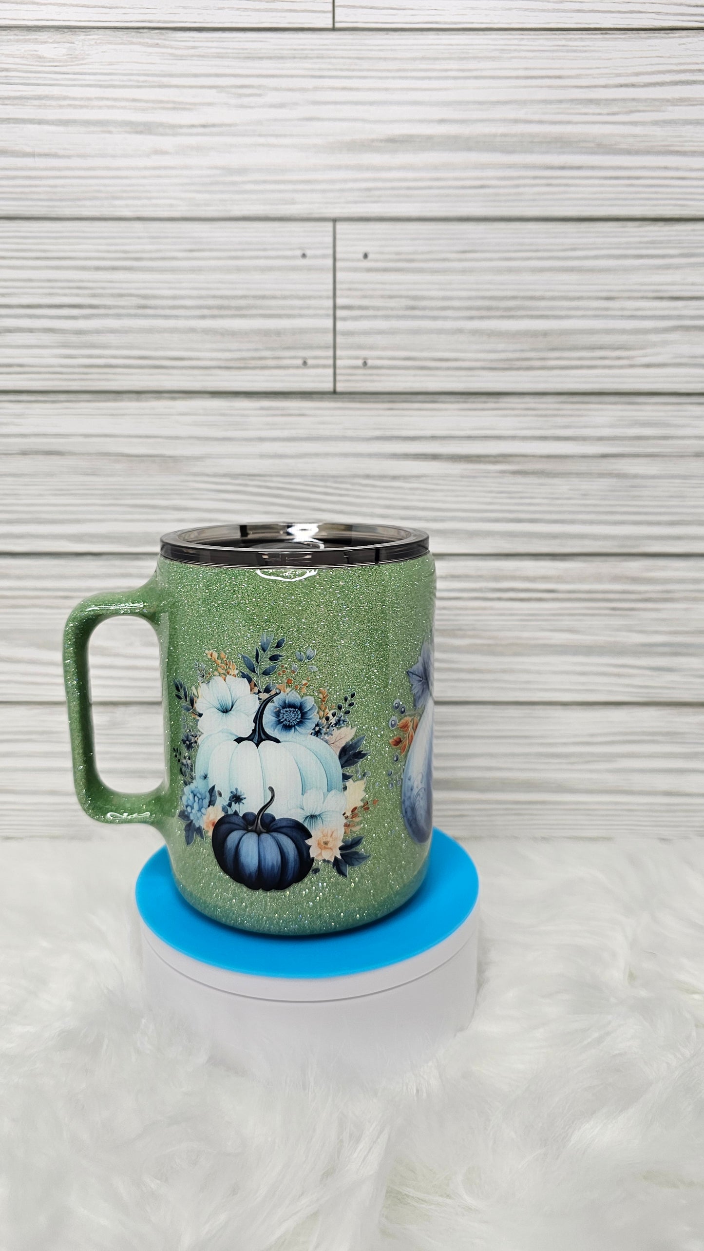 10oz Coffee Sage Green Blue Pumpkin Epoxy Tumbler