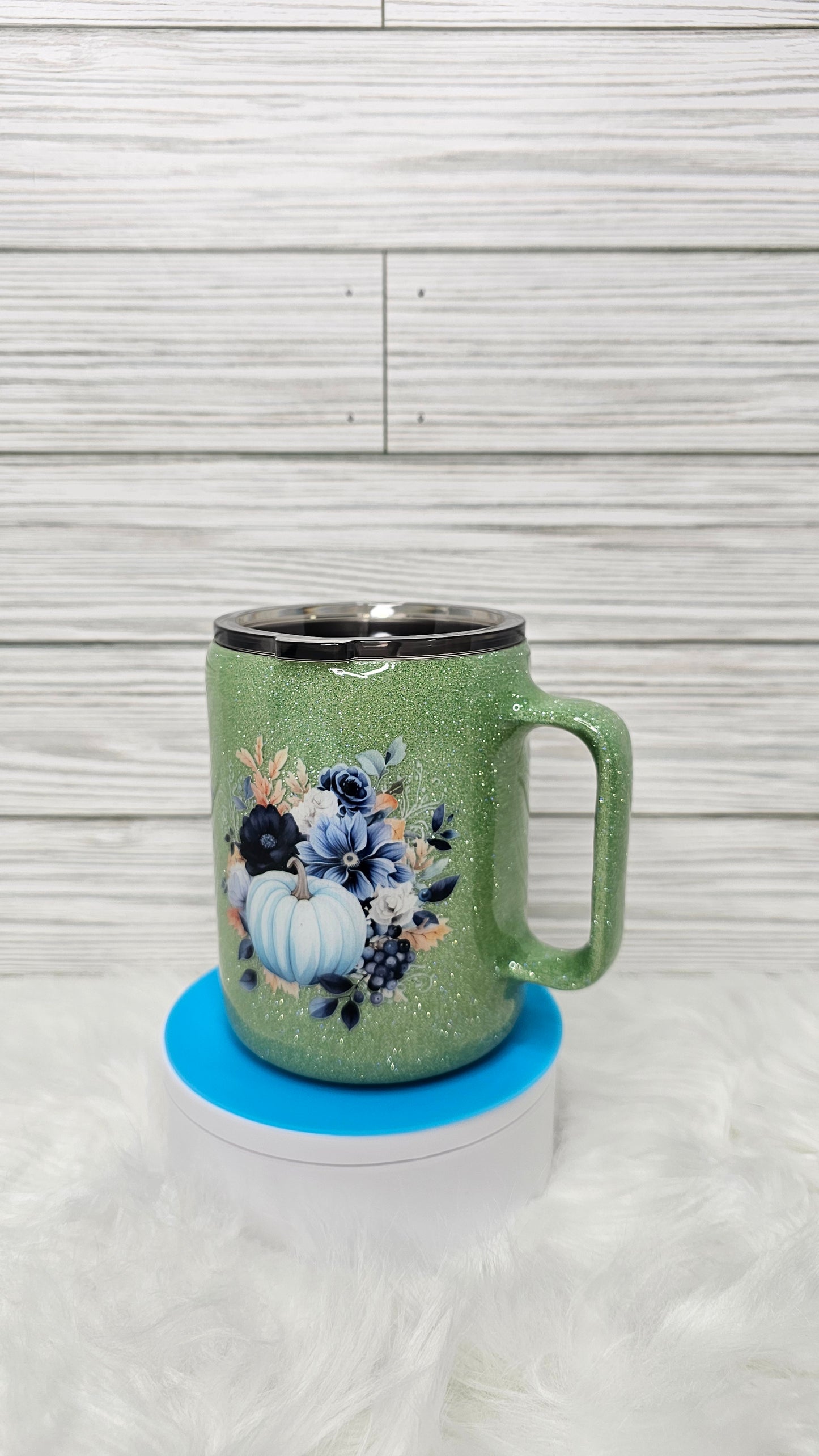 10oz Coffee Sage Green Blue Pumpkin Epoxy Tumbler