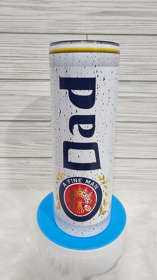 20oz Skinny Dad - A Fine Man Sublimation Tumbler