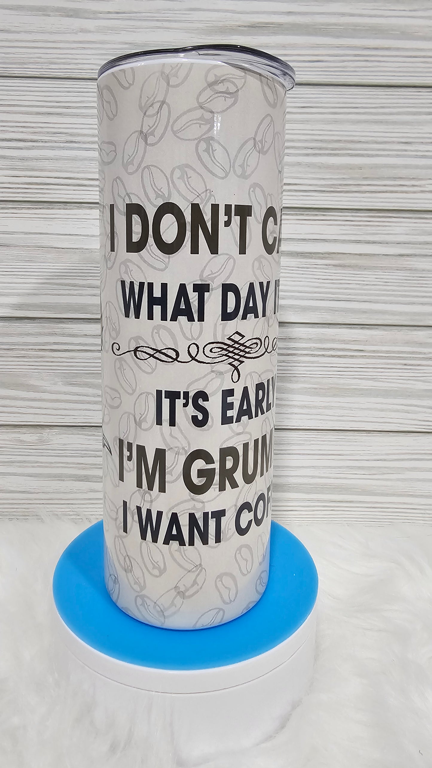 20oz Skinny Sloth Sloffee Sublimation Tumbler