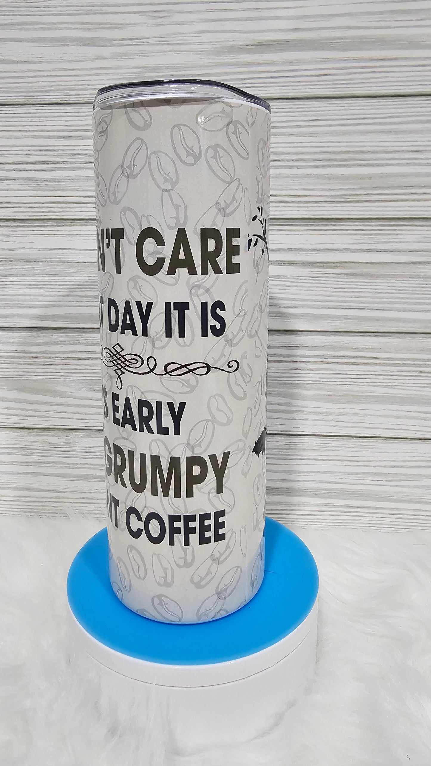 20oz Skinny Sloth Sloffee Sublimation Tumbler